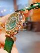 High Quality Replica Chopard IMPERIALE Watch Rose Gold Bezel Green Diamond Dial 36mm (5)_th.jpg